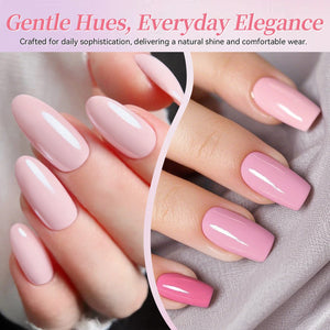 6 Colors Gel Set S45 By Habit 7ml Gel Nail Polish BORN PRETTY