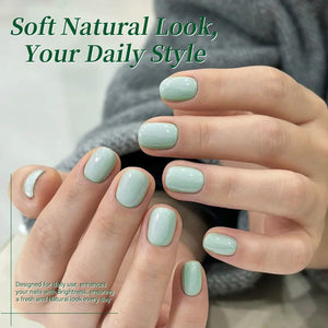 6 Colors Gel Set S59 Still Green 7ml Gel Nail Polish BORN PRETTY
