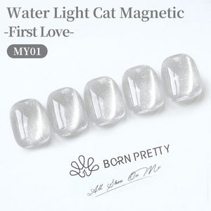 Water Light Cat Magnetic Gel MY01 First Love 15ml Gel Nail Polish BORN PRETTY