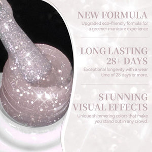 Reflective Gel SZ53 Sugar Veil 10ml Gel Nail Polish BORN PRETTY