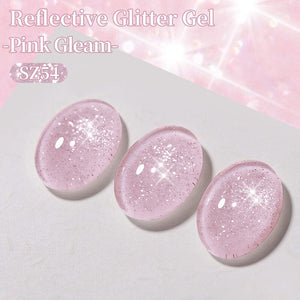 Reflective Gel SZ54 Pink Gleam 10ml Gel Nail Polish BORN PRETTY
