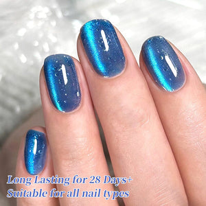 Crystal Cat Magnetic Gel MY526 Bubbly 10ml Gel Nail Polish BORN PRETTY