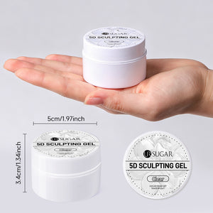 3 Colors 5D Sculpting Gel 15ml Extension Nail Gel UR SUGAR