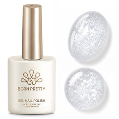 Sequins Jelly Gel TS34 Fluttering Flakes 15ml Gel Nail Polish BORN PRETTY