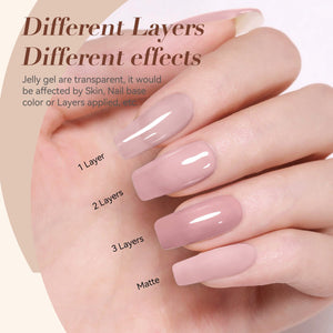 Jelly Gel TS61 Everyday Wear 15ml Gel Nail Polish BORN PRETTY