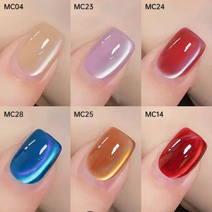 Glass Cat Magnetic Gel MC30 7ml Gel Nail Polish LILYCUTE