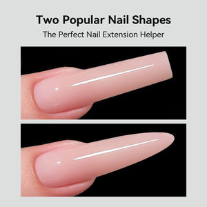 240pcs 15 Sizes Sandwich Dual Nail Forms Nail Tips BORN PRETTY