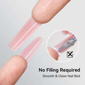 240pcs 15 Sizes Sandwich Dual Nail Forms Nail Tips BORN PRETTY