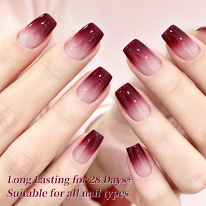 6 Colors Gel Set S58 Night Rose 7ml Gel Nail Polish BORN PRETTY