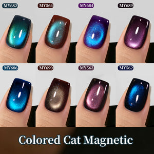 Colored Cat Magnetic Gel MY690 Desert Coffee 10ml