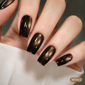 6 Colors Glass Cat Magnetic Gel M79 Misty Rain 7ml Gel Nail Polish BORN PRETTY
