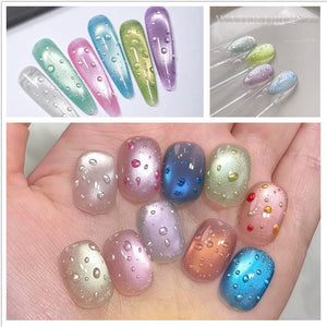 Water Drop Top Coat & Cat Magnetic Gel MY296 Base & Top Coat BORN PRETTY