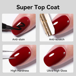 Super Top Coat 15ml Base & Top Coat BORN PRETTY