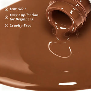 6 Colors Gel Set S67 Cocoa Night 7ml Gel Nail Polish BORN PRETTY