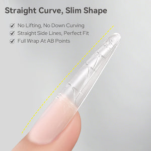 300pcs Long Oval Nail Tips Nail Tips BORN PRETTY