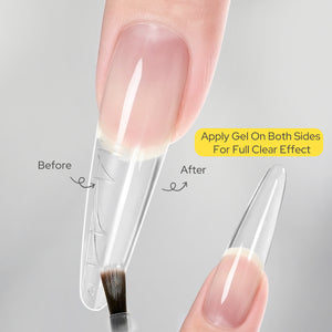 300pcs Long Oval Nail Tips Nail Tips BORN PRETTY
