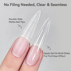 238pcs Long Stiletto Nail Tips Nail Tips BORN PRETTY