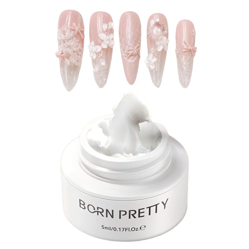5D Sculpting Gel White 5ml Gel Nail Polish BORN PRETTY
