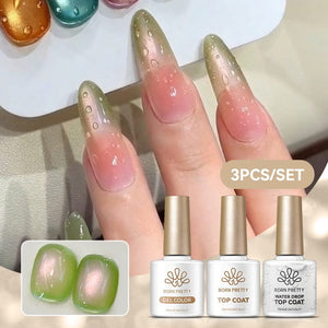 Water Drop Top Coat Set Base & Top Coat BORN PRETTY Water Drop Top Coat Set 5