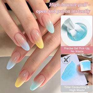 6 Colors Pat Painting Gel Husk Breeze Gel Nail Polish BORN PRETTY
