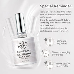 2er Set Aquarell-Nagellack & Modelliergel