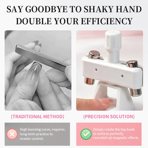 White Rotating Stand Strong Magnet Automatic Cat Magnetic Tool Tools & Accessories No Brand
