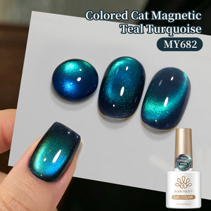 Colored Cat Magnetic Gel MY562-MY690 10ml Gel Nail Polish BORN PRETTY MY682