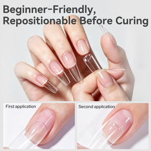 Nail Tips Glue Gel B03 16ml Base & Top Coat BORN PRETTY