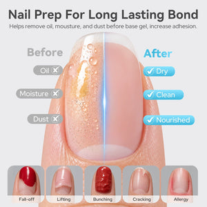 3 In 1 Nail Prep B07 16ml Base & Top Coat BORN PRETTY