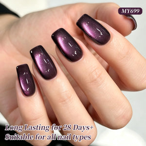 Glass Cat Magnetic Gel MY699 Watery 15ml Gel Nail Polish BORN PRETTY
