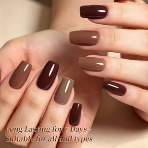 15 Colors Nail Polish Set Fireside Overture 7ml Nail Polish BORN PRETTY