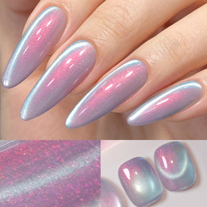 Auroras Cat Magnetic Gel MY708 Taro Ice 10ml Gel Nail Polish BORN PRETTY