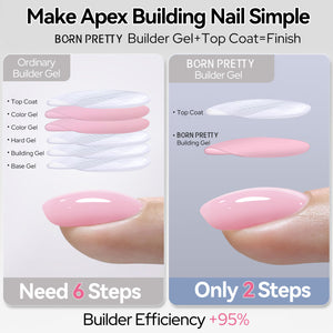 8 IN 1 Builder Gel B12 15ml Gel Nail Polish BORN PRETTY