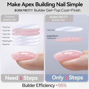 8 IN 1 Builder Gel B14 15ml Gel Nail Polish BORN PRETTY