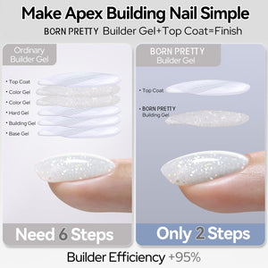 8 IN 1 Builder Gel B15 15ml Gel Nail Polish BORN PRETTY