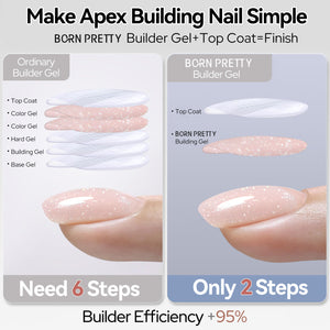 8 IN 1 Builder Gel B18 15ml Gel Nail Polish BORN PRETTY