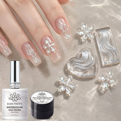 2er Set Aquarell-Nagellack & Modelliergel