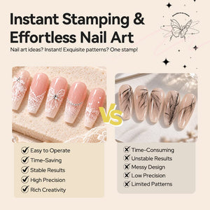 Stamping Plate 004 Nail Art BORN PRETTY