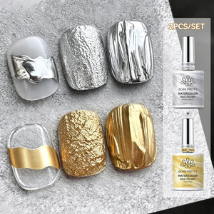 2er-Set Aquarell-Nagellack & Modelliergel