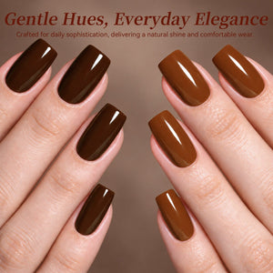 6 Colors Gel Set S76 Palm Sunset 7ml Gel Nail Polish BORN PRETTY