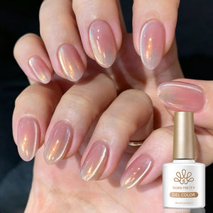 Auroras Cat Magnetic Gel MY724 Sunset Glow 10ml Gel Nail Polish BORN PRETTY