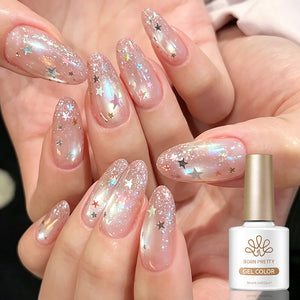 Glitter Cat Magnetic Gel MY726 Starry Sky 10ml Gel Nail Polish BORN PRETTY