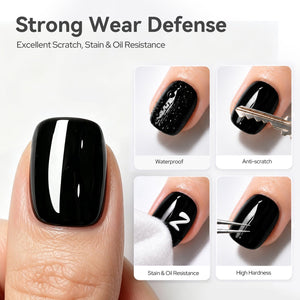 Strong Base Gel B01 & Glossy Top Coat B02 Set 16ml Base & Top Coat BORN PRETTY