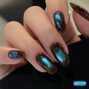 6 Colors Colored Cat Magnetic Gel M96 Dynamic Island 7ml Gel Nail Polish BORN PRETTY