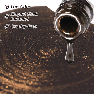 6 Colors Glass Cat Magnetic Gel M98 Desert Dusk 7ml Gel Nail Polish BORN PRETTY