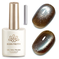 Reflective Cat Magnetic Gel MY765 Aerial Ruins 15ml Gel Nail Polish BORN PRETTY