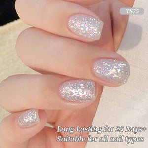 Jelly Gel TS75 Iridescent Velvet 10ml Gel Nail Polish BORN PRETTY
