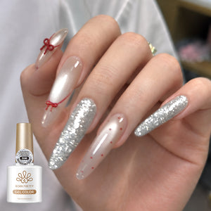 2pcs Set Glitter Gel SG40 & Cat Magnetic Gel MY03 10ml