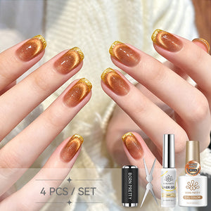 4pcs Gold Liner Gel Set #04