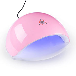 48W UV LED Nail Lamp Pink US Type Plug Nail Tools BORN PRETTY
